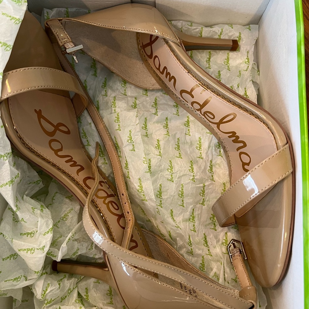 Sam Edelman Women's Nude Heels